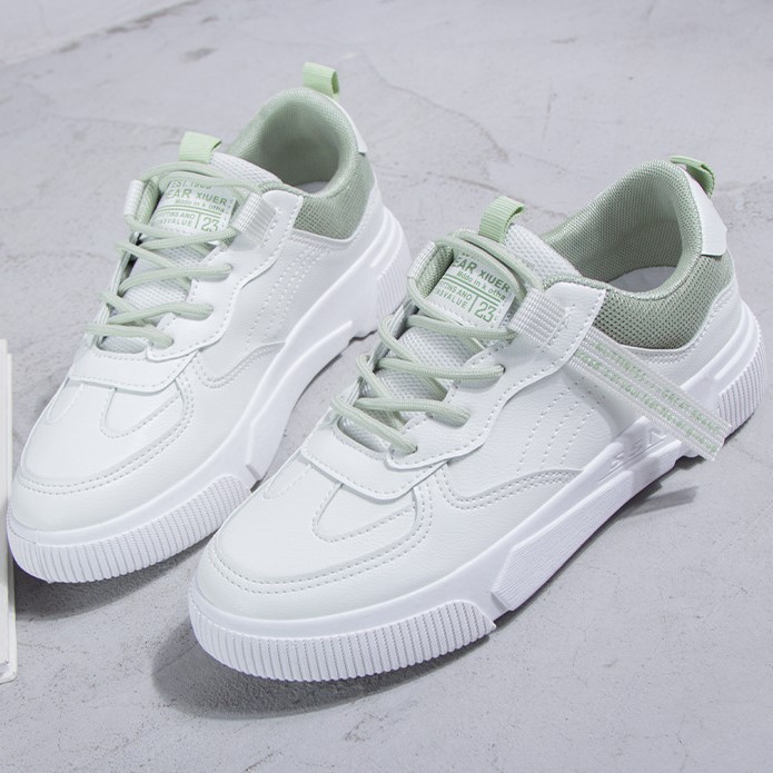 Giày Thể Thao Nữ [FREESHIP] hot trend đế thấp xinh xắn dễ thương êm chân hồng xanh lá - Giảm ngay 20k - A3 | BigBuy360 - bigbuy360.vn