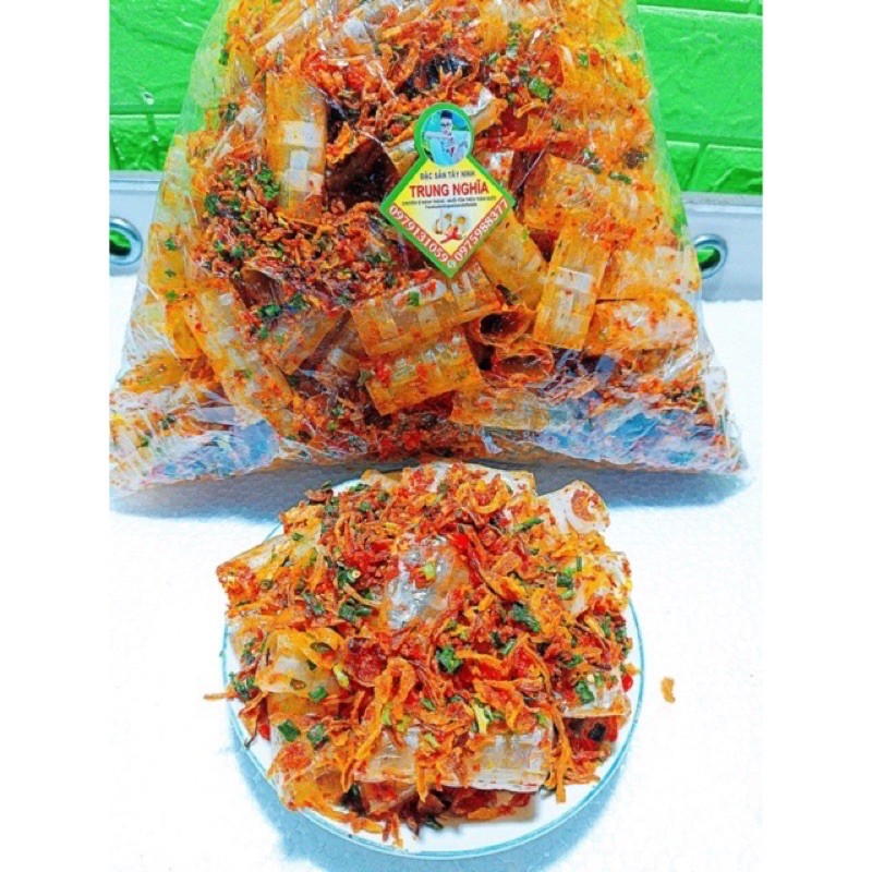 [500gr]Bánh Tráng Ống Satế Tôm TrungNghia | BigBuy360 - bigbuy360.vn