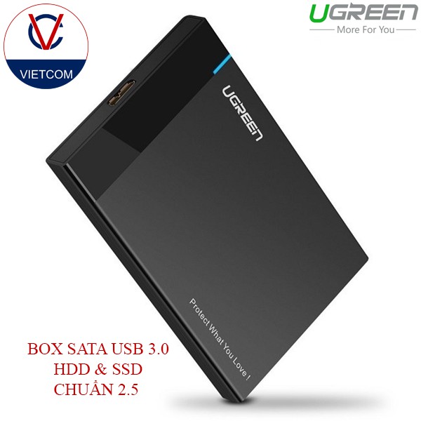 Hộp Ổ Cứng 2.5 Inch USB 3.0 Chính Hãng Ugreen - HDD BOX 2.5 USB 3.0