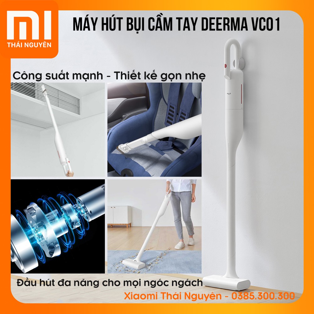 Máy hút bụi cầm tay không dây Deerma VC01