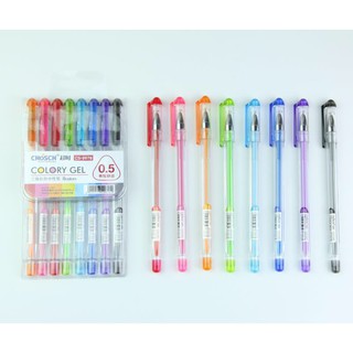 Bút nước vỉ 8 màu CHOSCH - Mã 8678