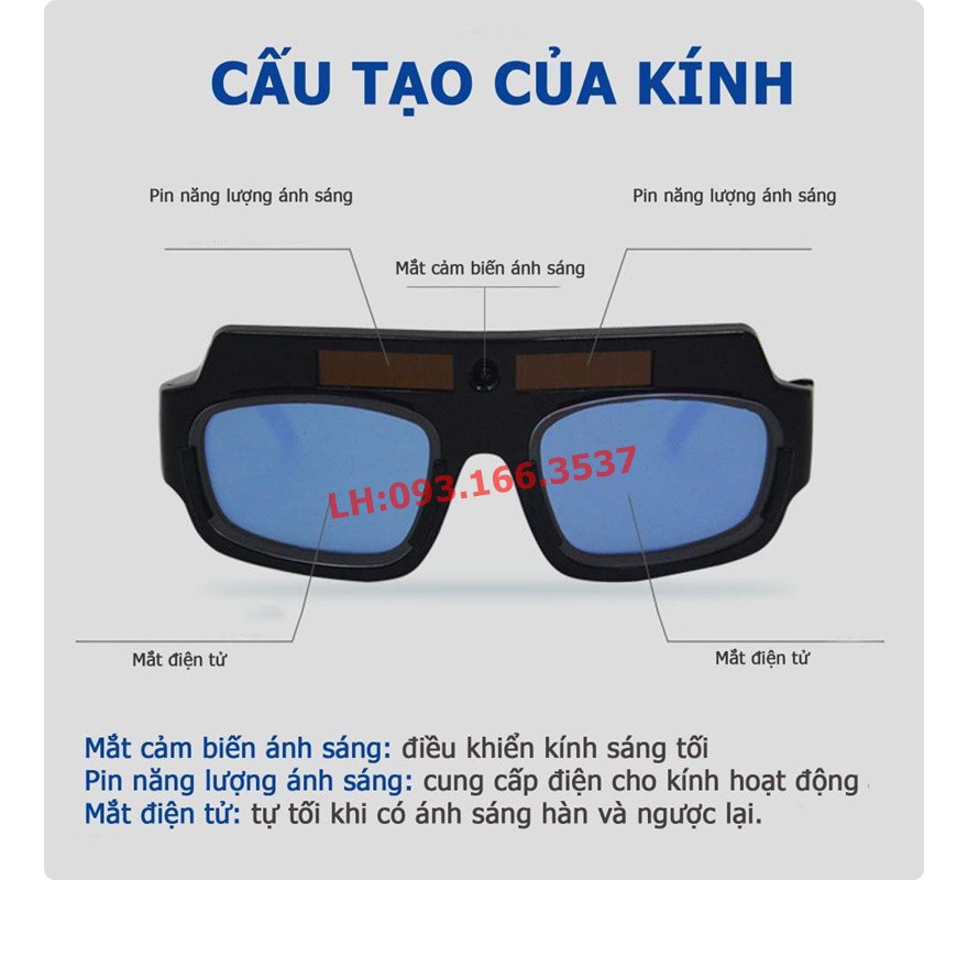 Kính hàn điện tử, kính hàn hồ quang TX12