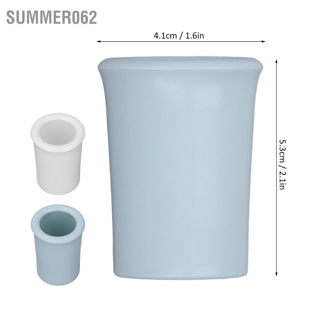 Summer062 1: 6 Thùng rác nhà búp bê Mô hình thu nhỏ Phong cách đơn giản Trang trí PVC