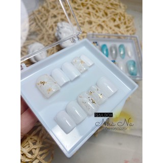 Nailbox-Móng úp(Vân trắng)
