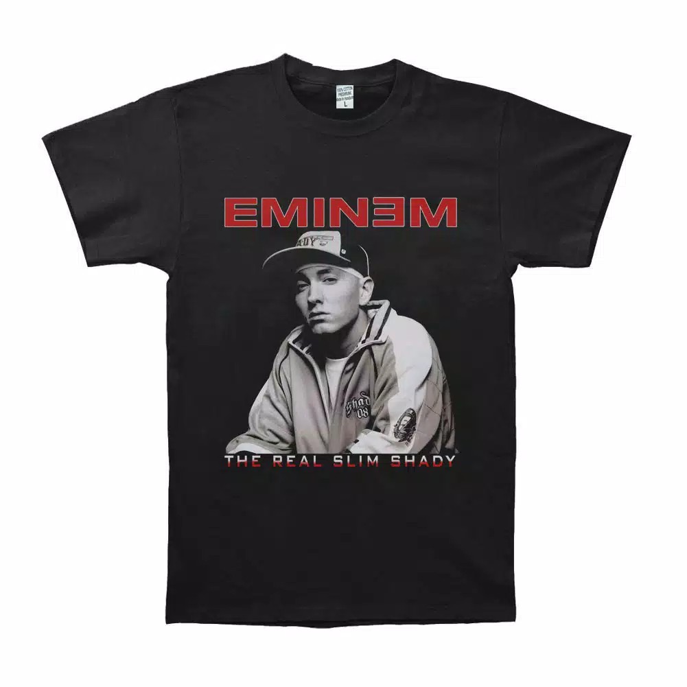 Áo Thun In Hình Ban Nhạc Eminem Cá Tính Hợp Thời Trang