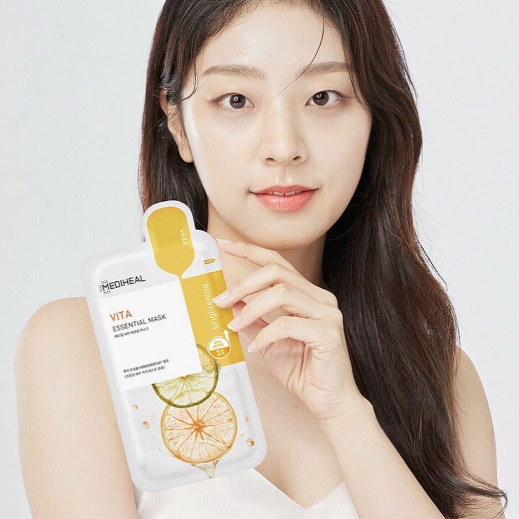 (new) Mặt nạ giấy thuần chay Mediheal mẫu mới nhất 2022