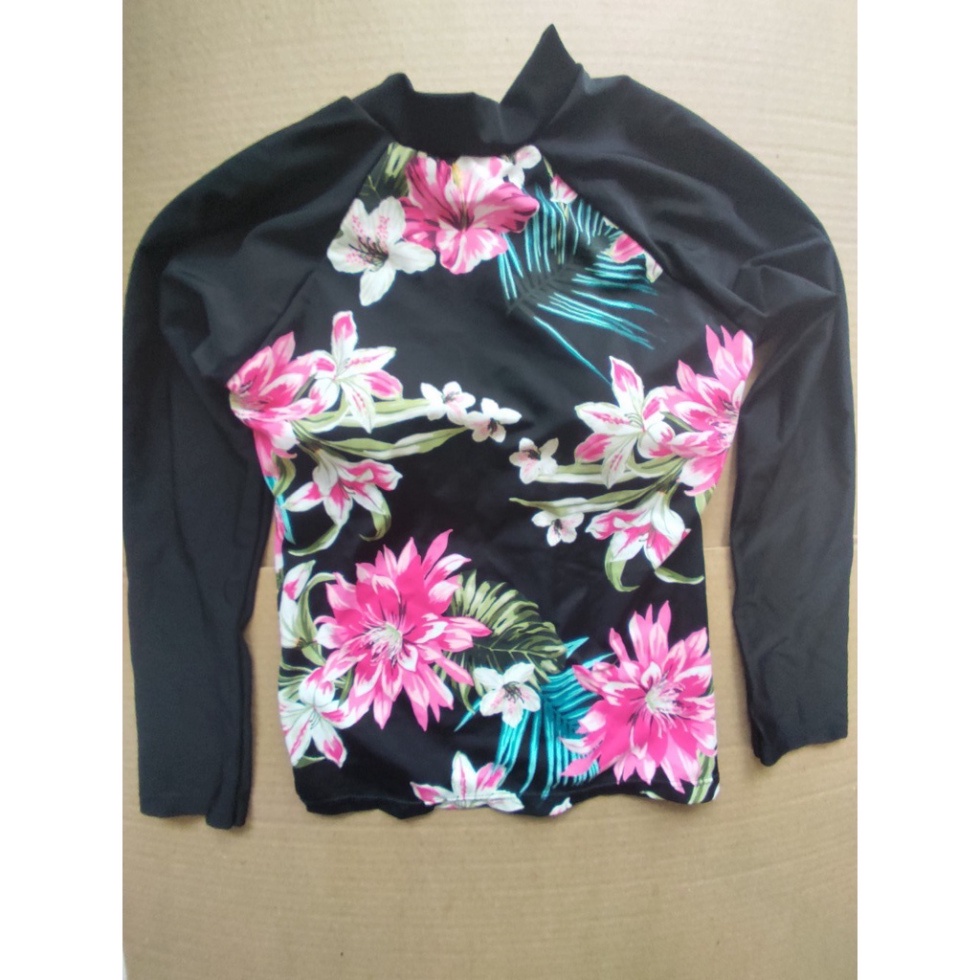 Áo bơi nữ, Áo bơi lẻ tay dài - Sẵn Mút Ngực thời trang 2022 freesize 40-60 kg