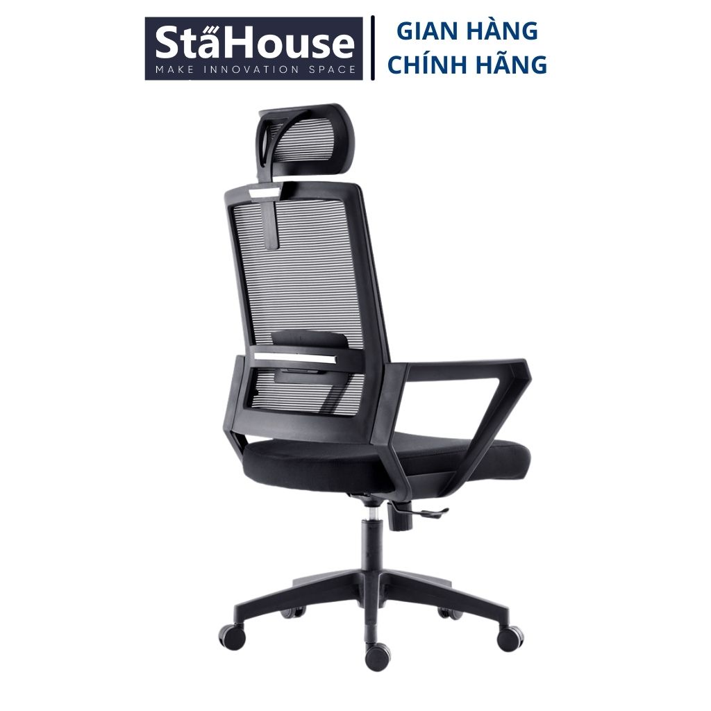 Ghế Văn Phòng Tựa Đầu Chân Xoay Công Thái Học Stahouse GVP-GD403