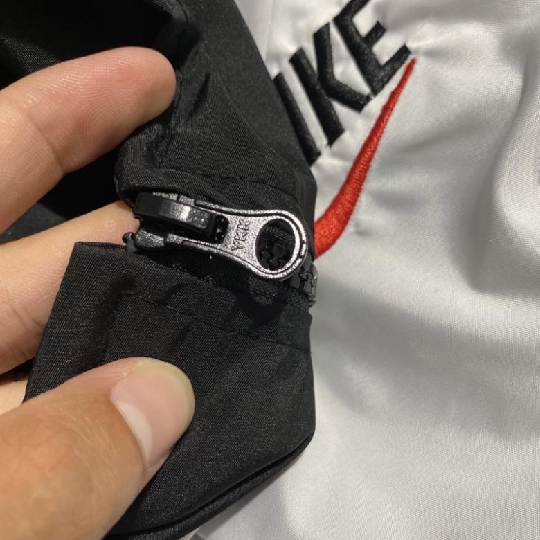 Áo Khoác Dù 2 Lớp Jacket Vintage V4 Vintage Red Logo - Vải Cao Cấp The.Laz