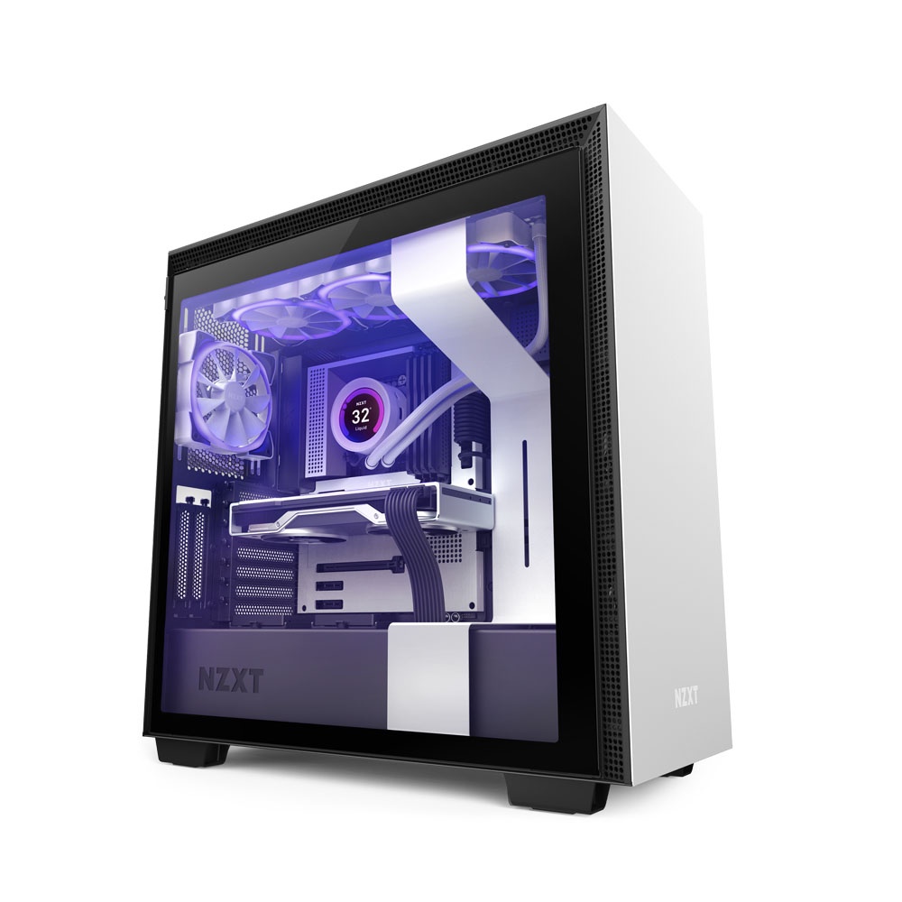 Tản nhiệt nước AIO NZXT Kraken Z73 RGB - Matte White (360mm)