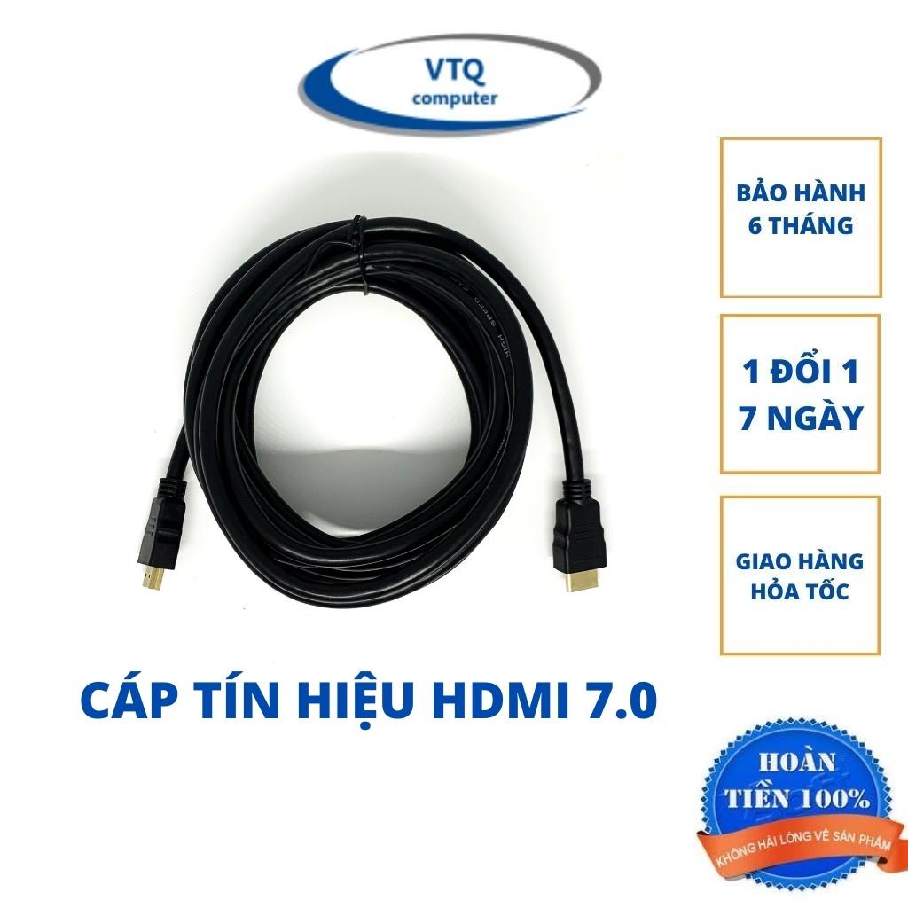 Dây cáp tín hiệu HDMI 1.5m, 3m, 5m tròn chuẩn 1.4v hàng chất lượng.bảo hành 3 tháng.shopphukienvtq