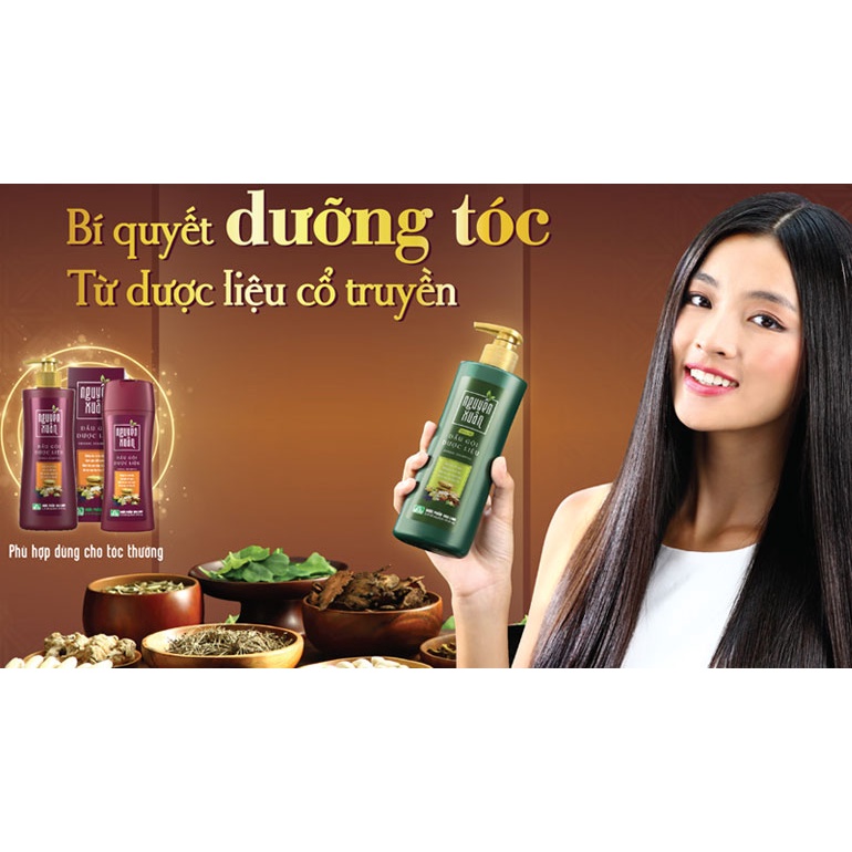 Dầu gội thảo dược Nguyên Xuân