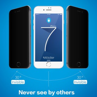 Kính cường lực chống nhìn trộm blue cho iphone 7 plus