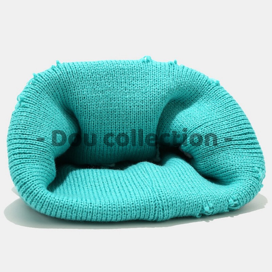 [Nowship2h] Mũ Nón Len Dệt Kim Phối Cài Hoa Cúc Thời Trang Đường Phố Hip Hop Cho Nam Nữ - Mã NL001