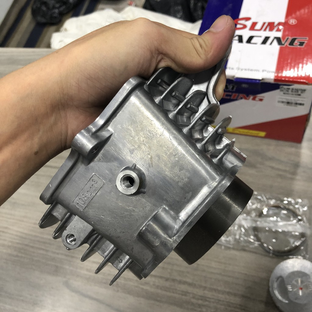 Lòng sum racing 62mm gắn wave dream .