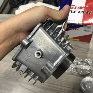 Lòng sum racing 62mm gắn wave dream (đầy đủ pitons bạc ắc).
