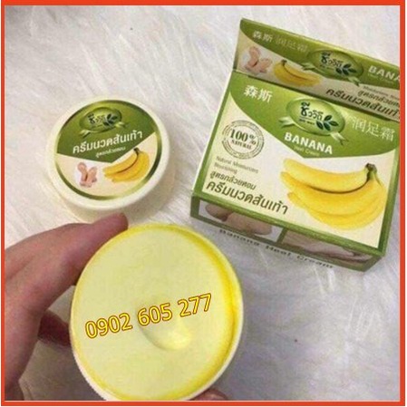 [hàng xịn]Kem Nứt Gót Chân BANANA CREAM HEEL Thái Lan