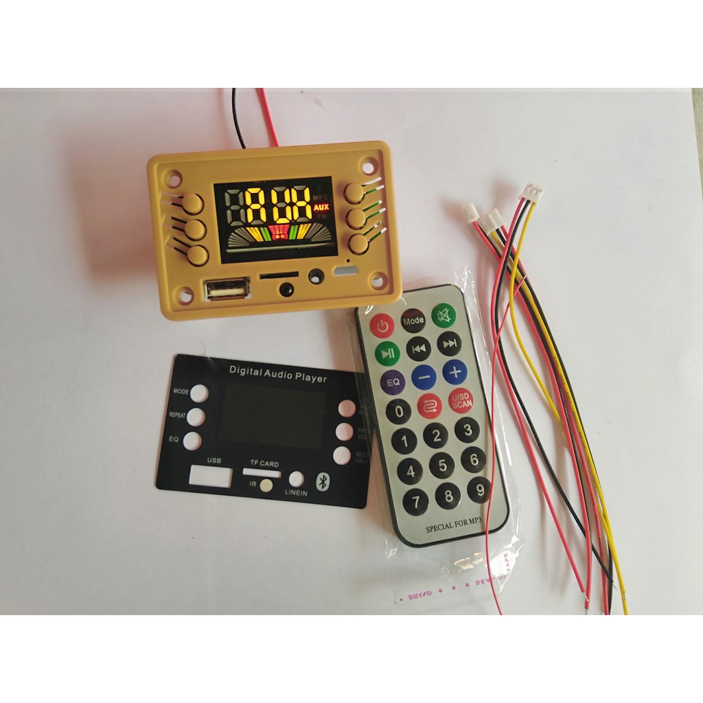 Mạch Giải Mã MP3 tích hợp Bluetooth 12V Mẫu M775