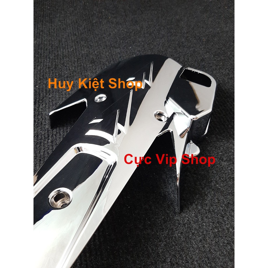 [Sale Khủng] Ốp Lốc Máy Trước SH 2017 - 2019 Xi Trắng 1994