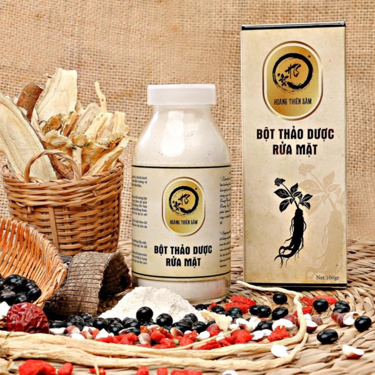 Combo Dưỡng Hoàng Thiên Sâm (Serum Dưỡng 30ml và Bột Rửa Mặt Thảo Dược 100g) | BigBuy360 - bigbuy360.vn