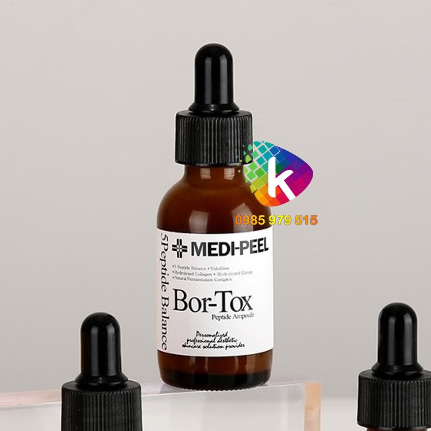 Tinh Chất Căng Mượt Da Chống Lão Hoá Medi Peel Bortox Peptide Ampoule / Medipeel
