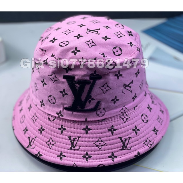 Mũ bo bucket in 2 mặt thêu chữ cá tính - Nón bo bucket thời trang nam nữ