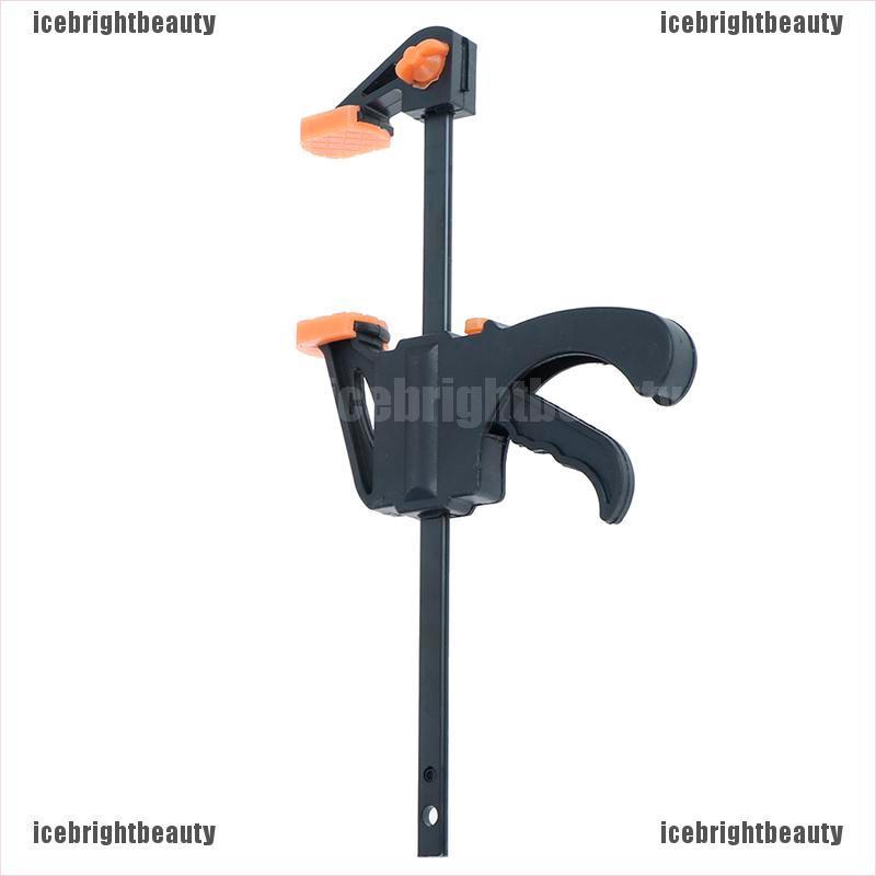 ★U I I ★Kẹp Chữ F Tháo Gỡ Nhanh Kích Thước 4 Inch Chuyên Dụng Trong Làm Gỗ