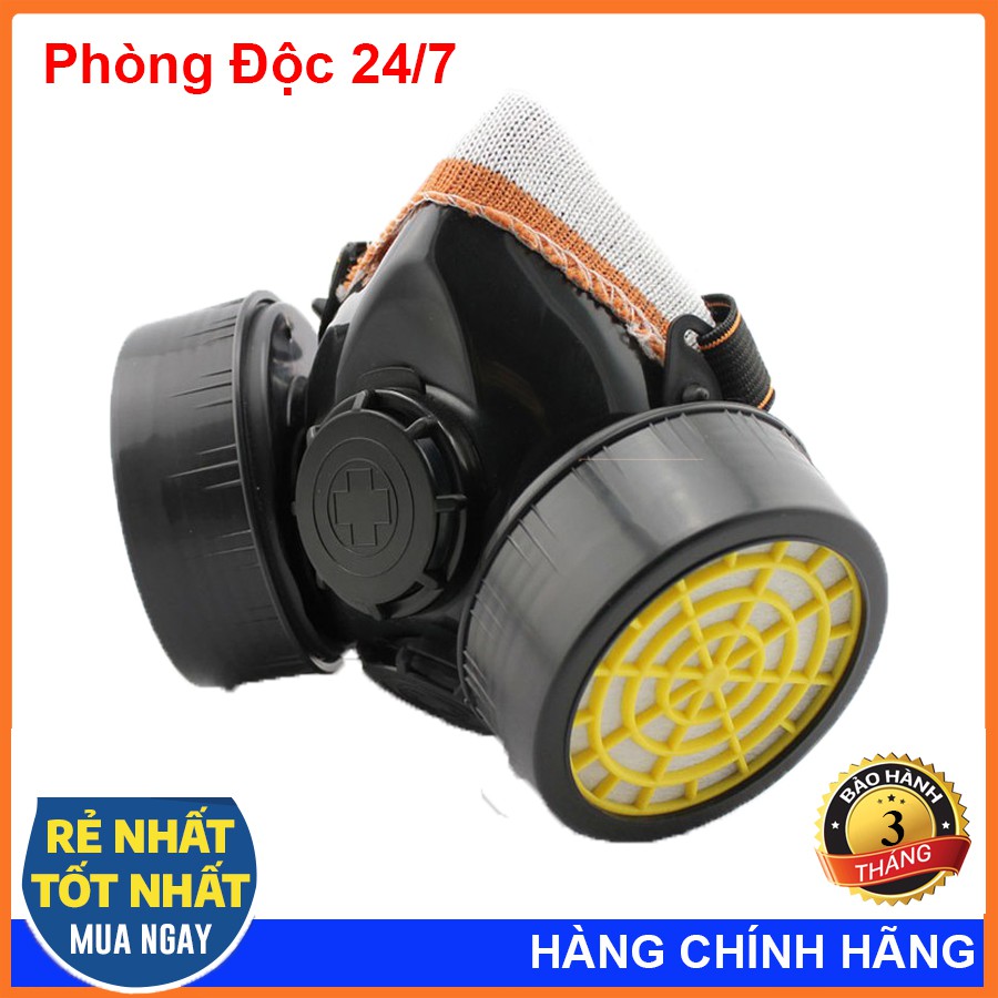 Mặt Nạ Phòng Độc,Mặt Nạ Chống Độc 2 Phin Lọc B306