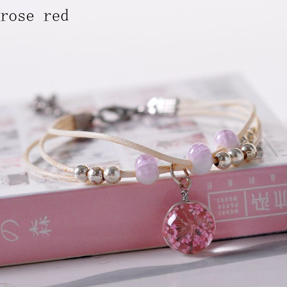 Vòng tay chuỗi hạt sứ mùa hè cho cặp đôi