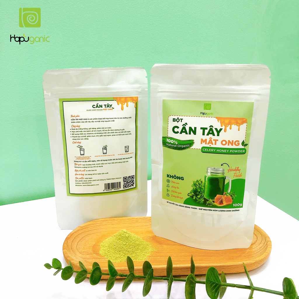 Bột CTMO giữ dáng, đẹp da Hapu Organic 100g