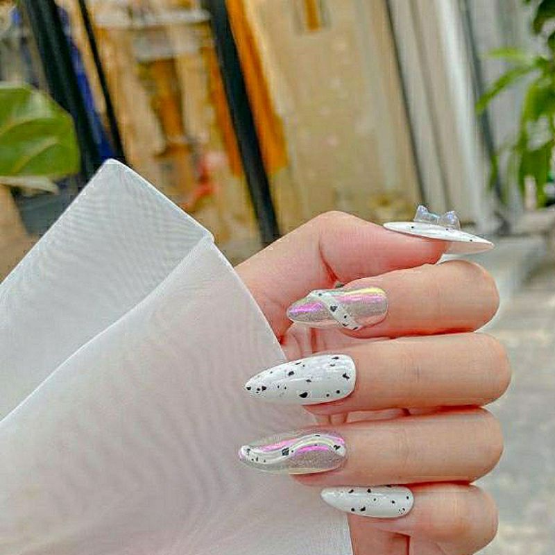 (HotTrend} Nailbox trứng cút các mẫu