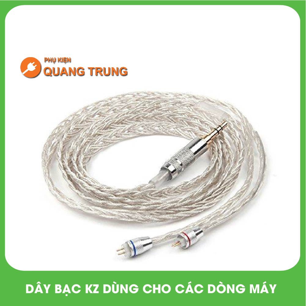 Dây bạc kz dùng cho các dòng máy zst/ed12/zsr/sz3/zs5/zs6/zs10 - Cực đẹp