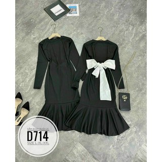 Bigsize Đầm body đuôi cá D714