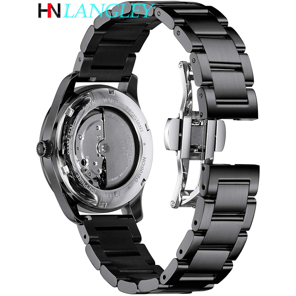 Dây Đeo Đồng Hồ Thay Thế Bằng Thép Không Gỉ 16mm 18mm 20mm 21mm 22mm 23mm 24mm 26mm