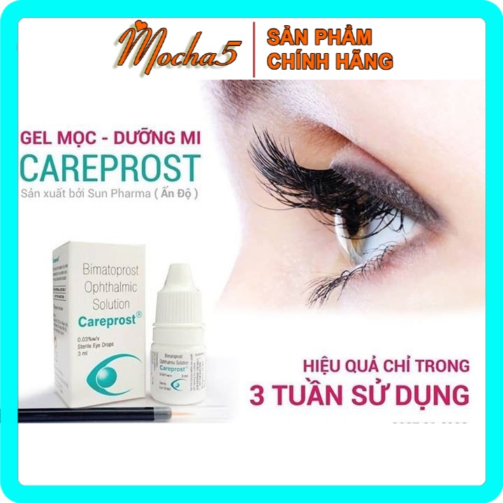 Dưỡng dài mi CAREPROST Ấn Độ dưỡng dài mi kèm cọ hiệu quả 5ml | WebRaoVat - webraovat.net.vn