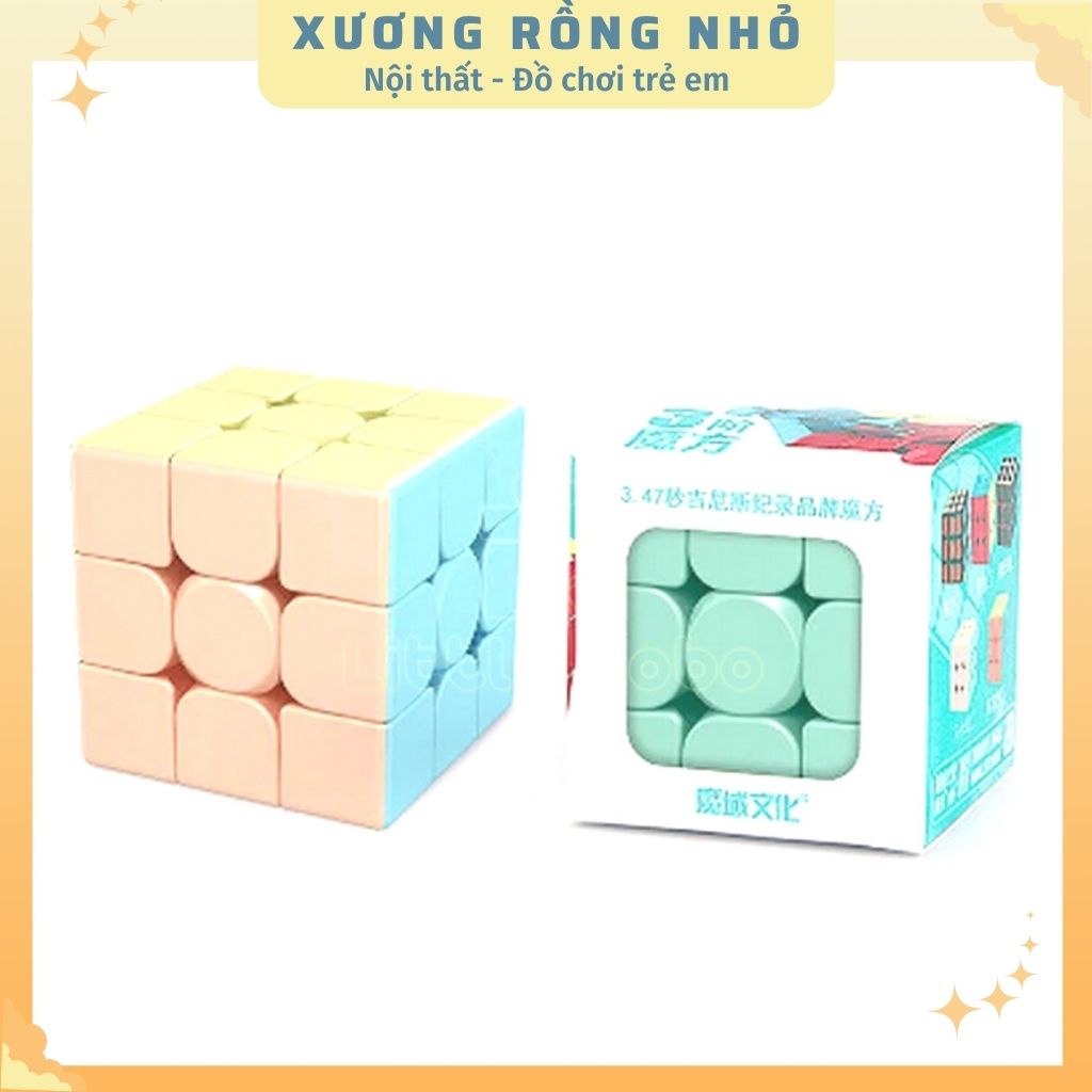 Bộ sưu tập Rubik MoYu 3x3, Rubik 4x4, Rubic tam giác Pyraminx - Rubic trí tuệ màu pastel