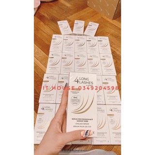 [ ĐỦ BILL]  Serum dưỡng mi 4Long Lashes 3ml