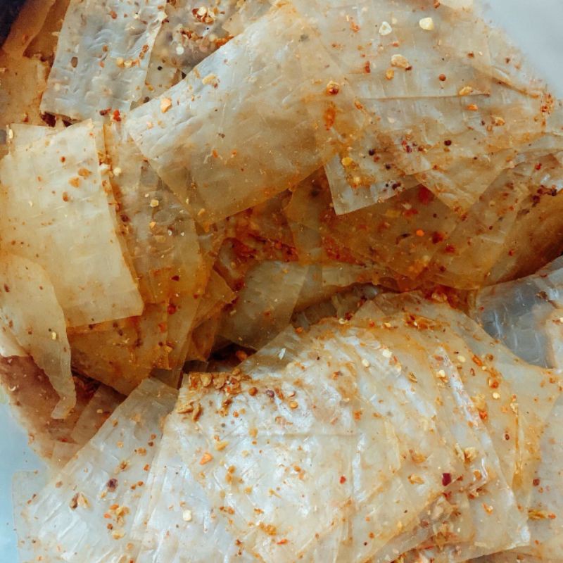 Bánh Tráng Xì Ke Muối Nhuyễn Phơi Sương Dẻo Siêu Cay - Thơm Nồng Cực Ghiền