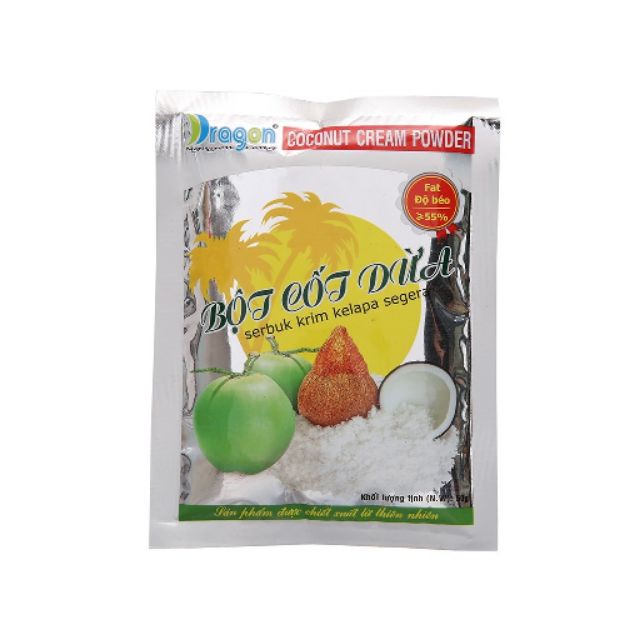 (Loại 1) Bột cốt dừa Nguyễn Long / Bích Cơ 50g