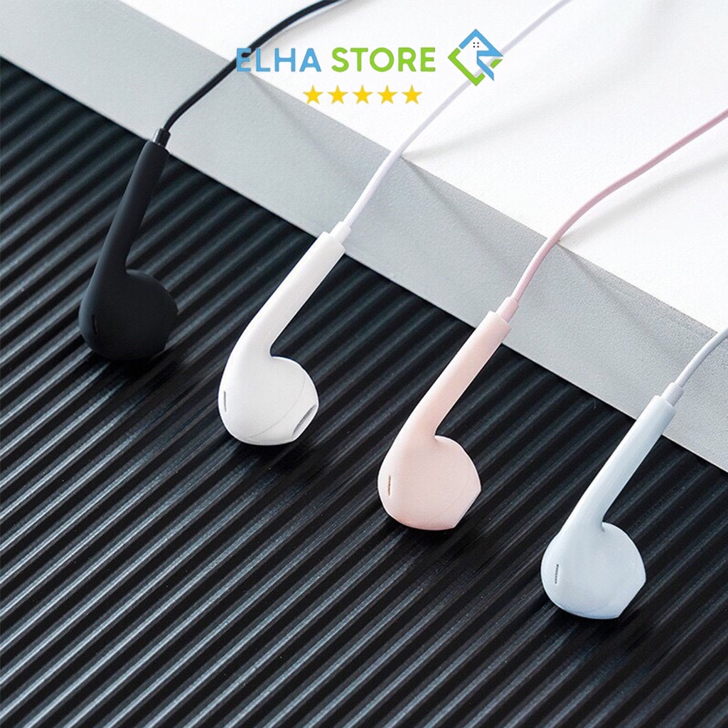 Tai Nghe Nhét Tai Có Dây U19 Cho Điện Thoại, Laptop Chống Ồn Chất Lượng Cao - ELHA STORE