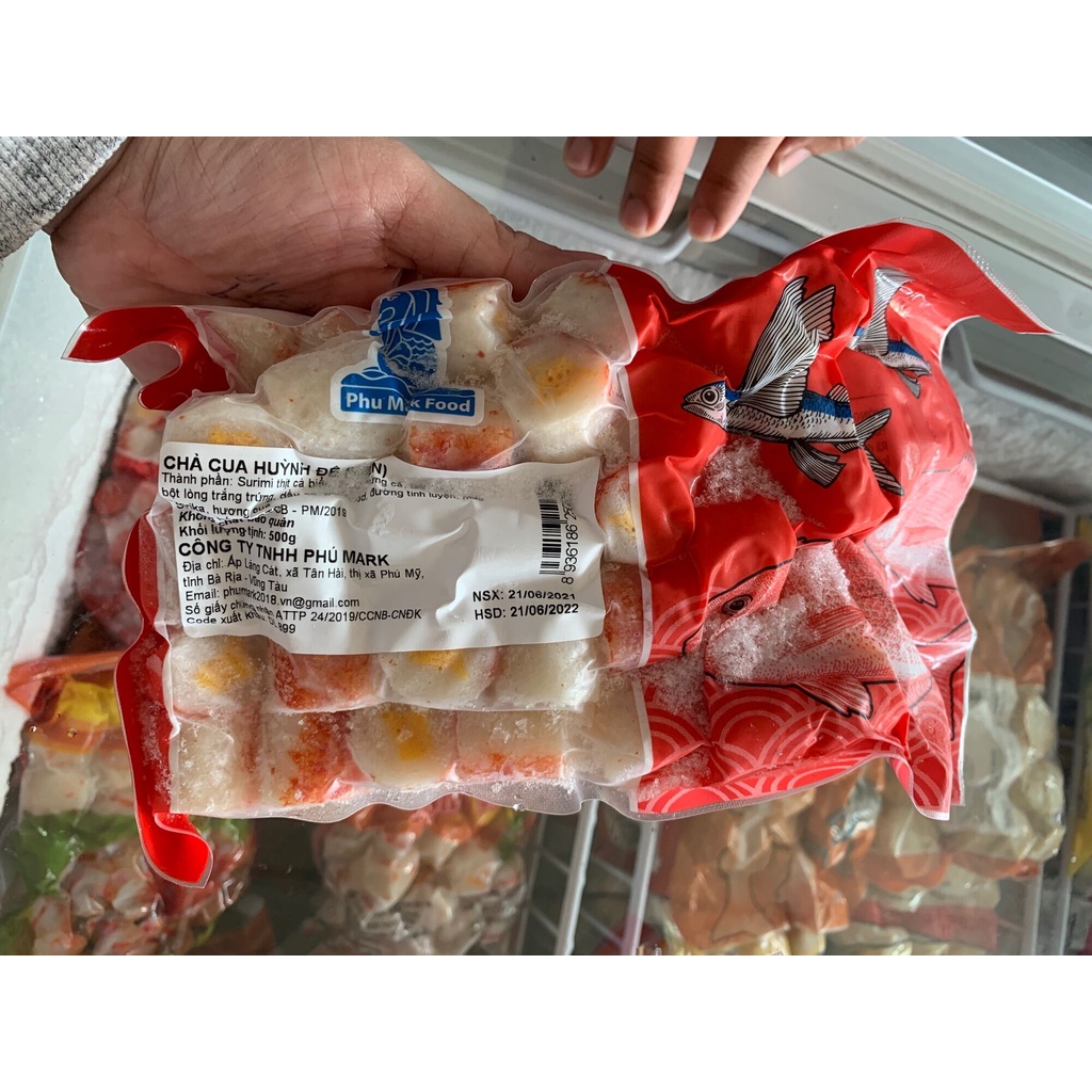 Viên Cua Hoàng đế Phumark Xiên que, thả lẩu,..._Ship Hỏa Tốc