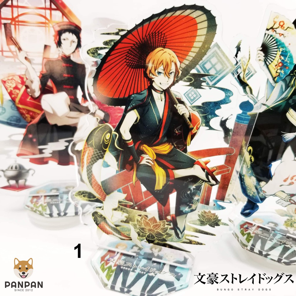 Mô Hình Standee Acrylic Anime Hình Bungo Stray Dogs Đồ Cổ Trang