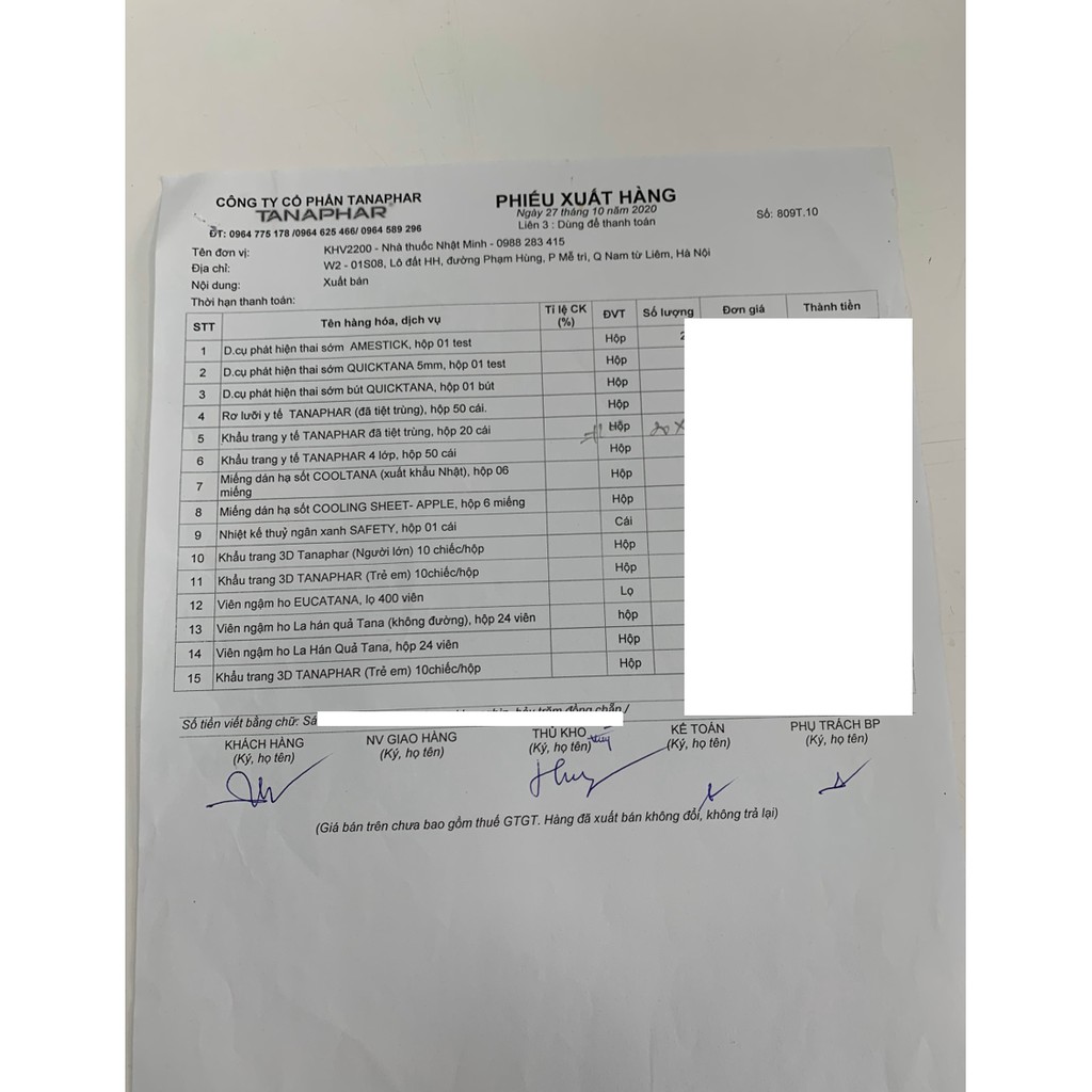 Khẩu Trang Y Tế TANAPHAR 4 Lớp Kháng Khuẩn Cao Cấp, Hộp 50 Chiếc Màu Xanh