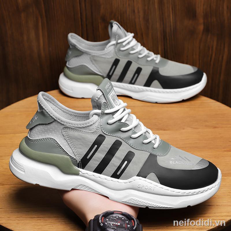 ☈men s shoes 2021 summer new breathable ice silk sneakers trend casual running Forrest Gump wholesale