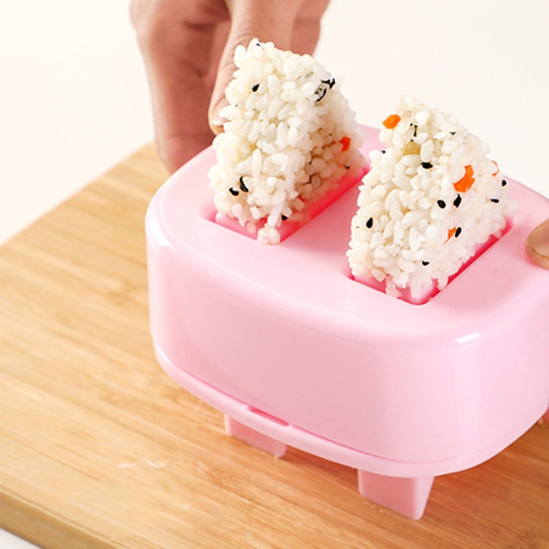 Khuôn tam giác làm sushi DIY tiện dụng