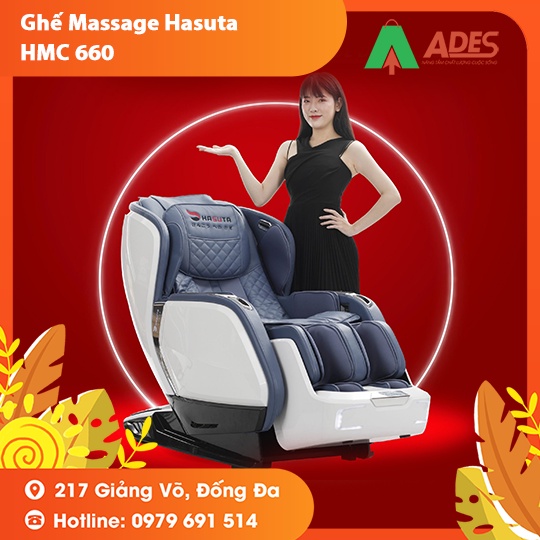 Ghế Massage Hasuta HMC-660 - Bảo hành Chính hãng 6 năm