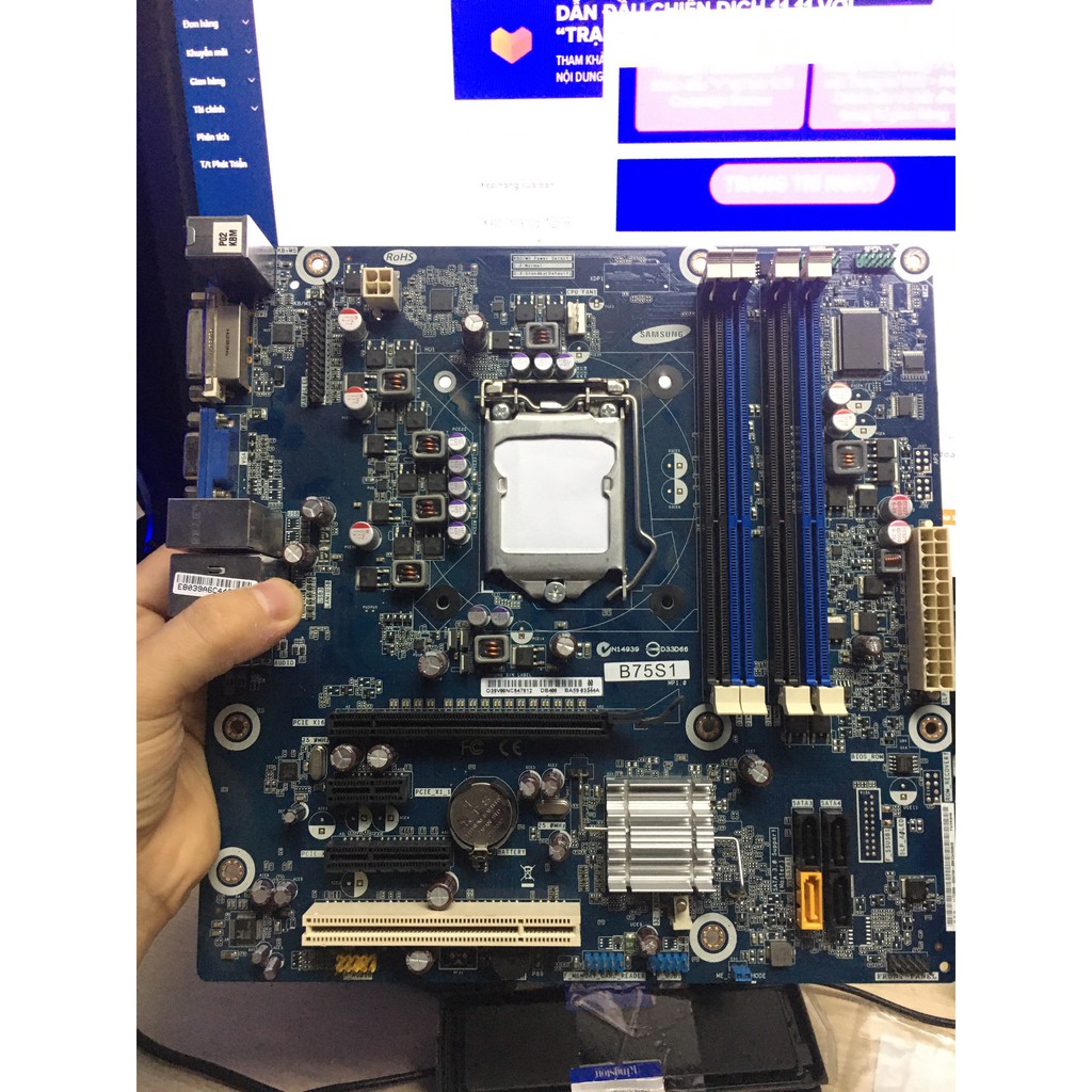 Combo Main B75 4 khe ram + CPU i7 3770 4 nhân 8 luồng xung nhịp cơ bản 3.4 ghz tối đa lên tới 3.9 ghz + Ram 8gb bus 1600 | BigBuy360 - bigbuy360.vn