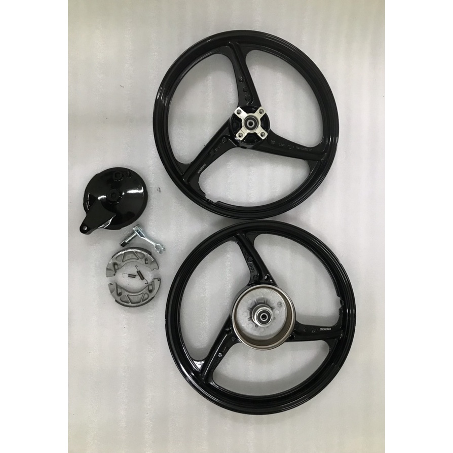 Mâm vành đúc 3 cây xmode đĩa Yamaha Sirius Jupiter Exciter 2006 2010 ráp zin không chế cháo