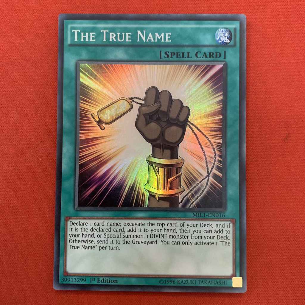 [EN-JP][Thẻ Bài Yugioh Chính Hãng] The True Name