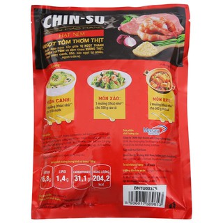 Hạt nêm ngọt tôm thơm thịt Chinsu gói 400g